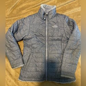 girls reversible north face jacket